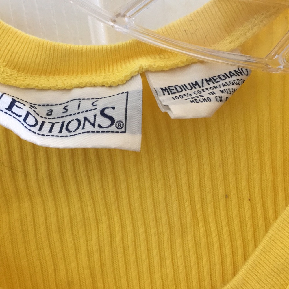 FINAL MARKDOWN Basic editions ribbed top medium - Picture 4 of 4